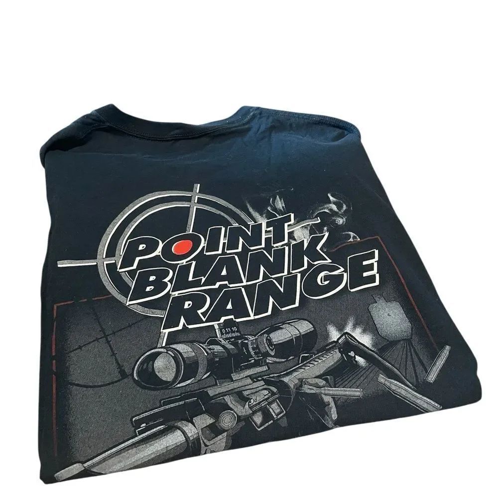 Point blank tangent Black Graphic T-Shirt excellent condition size XL